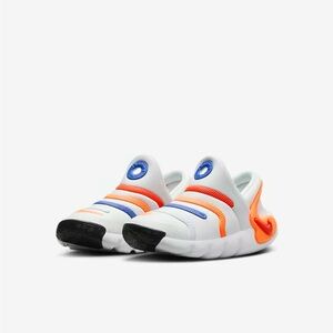 Nike Kids Sneakers White Orange Blue